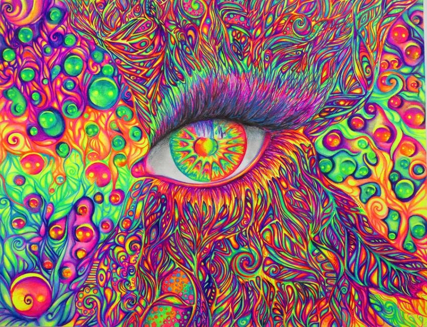 Mesmerizing Gel Pen Art