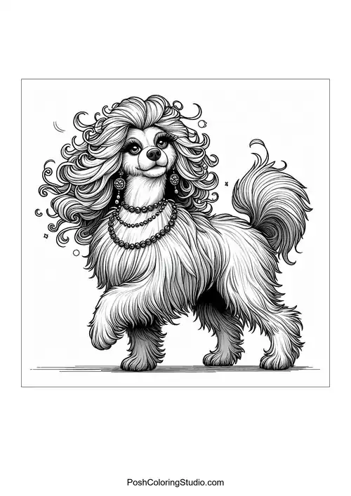 Dog Coloring Pages sample thumbnail