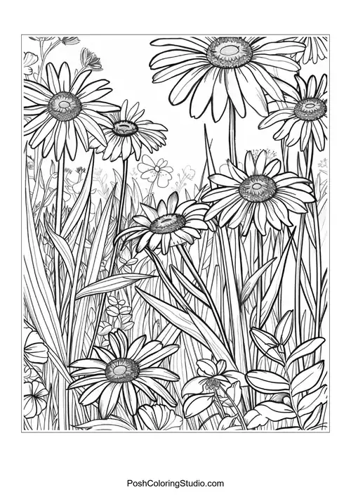 A collection of flowers with unique textures and shapes.