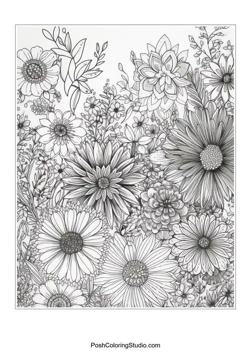 A floral arrangement featuring multiple daisies.