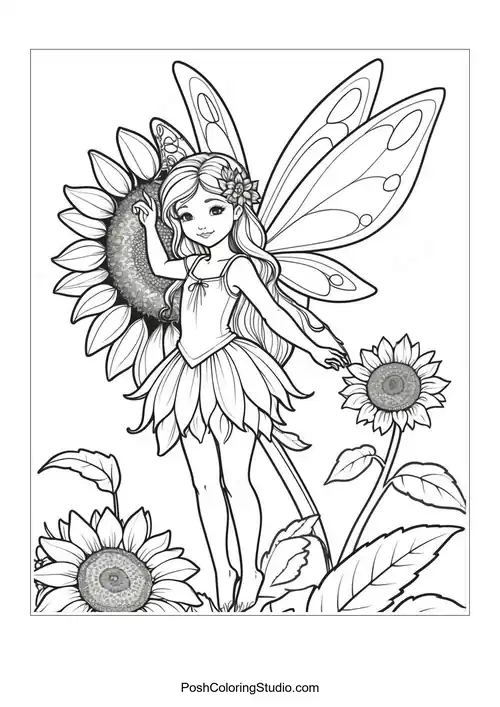 A butterfly resting on a sunflower with a textured center.