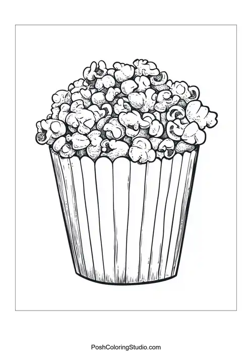 A detailed cupcake with a fluffy frosting and sprinkles.