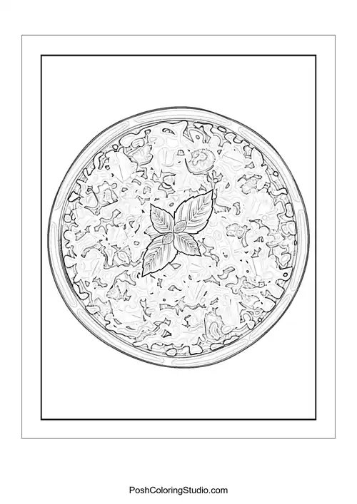 A pizza slice with a big smile and cheese dripping.