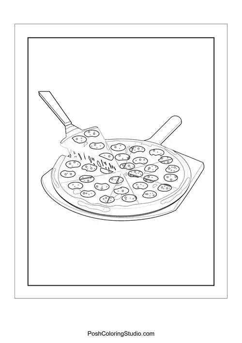 A pizza with various toppings on a round plate.