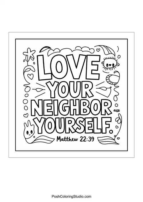 A heart and decorative text about love.