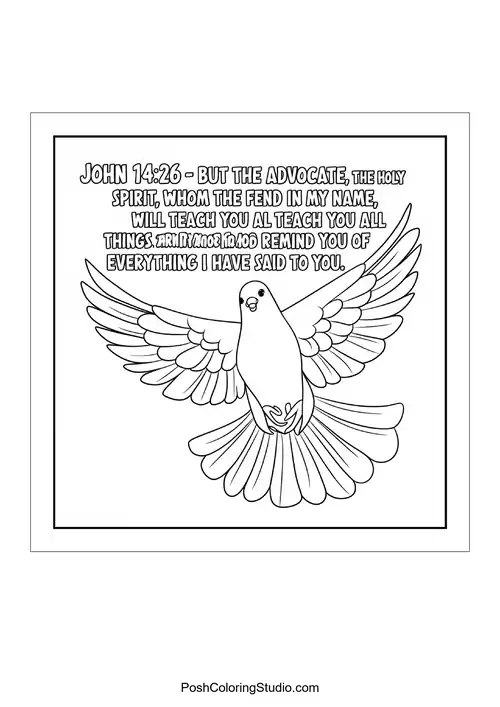A decorative text about blessings.