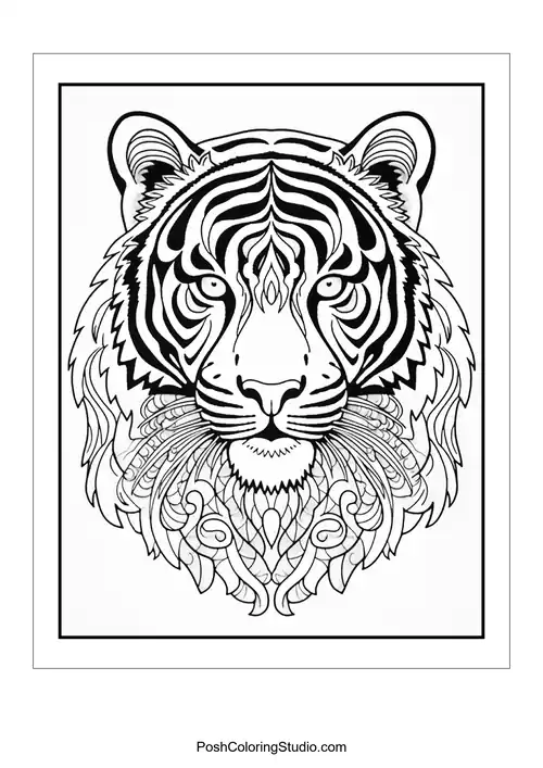 A lion surrounded by various safari animals in a unique arrangement.