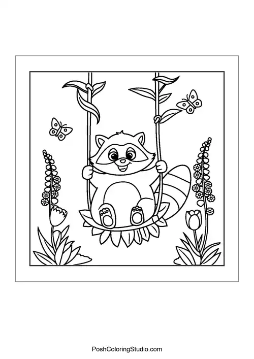 A bunny rests among flowers and a cup.