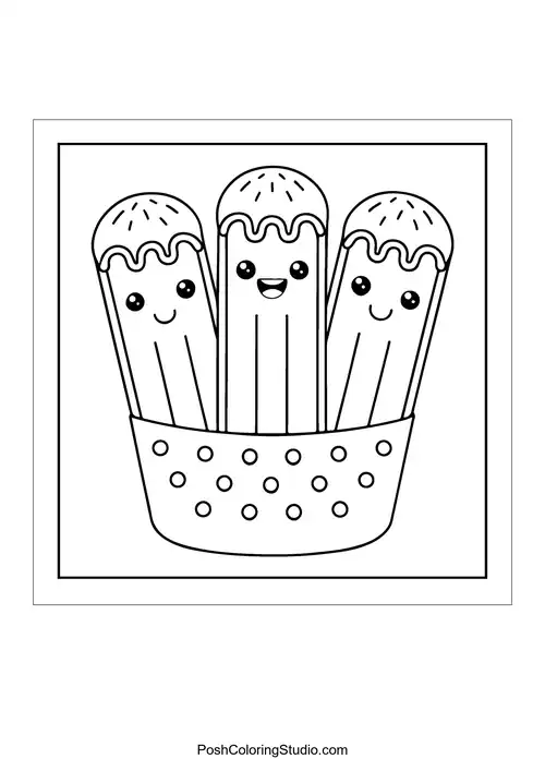 Three children in traditional attire wearing sombreros.